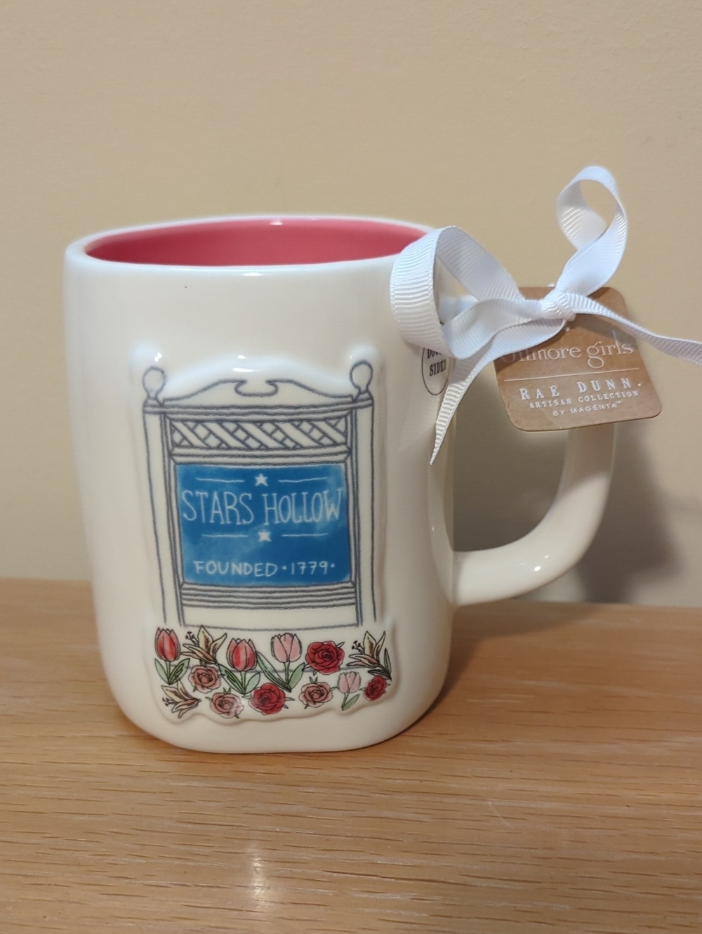 Rae Dunn Gilmore Girls I’D RATHER BE IN STARS HOLLOW Mug brand new